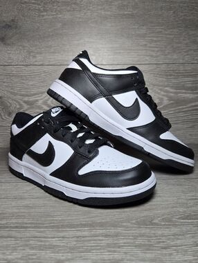Nike Dunk Low Panda GS Black White Size 5 Youth / Women's Size 6.5 CW1590-100